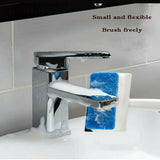 2-in-1 Glass Wiper & Brush - Double-Sided Cleaner for Mirrors, Tiles & Windows