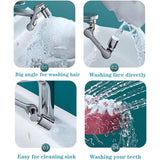 Flexible Faucet Splash Head Extender Aerator, Universal Splash Filter