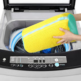 Shoe Washing Machine Bag with Microfiber Chenille Lining & Zipper